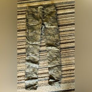 Vanilla Star girls camo print pants size 12